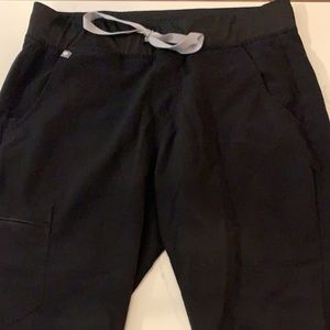 FIGS scrub jogger pant black